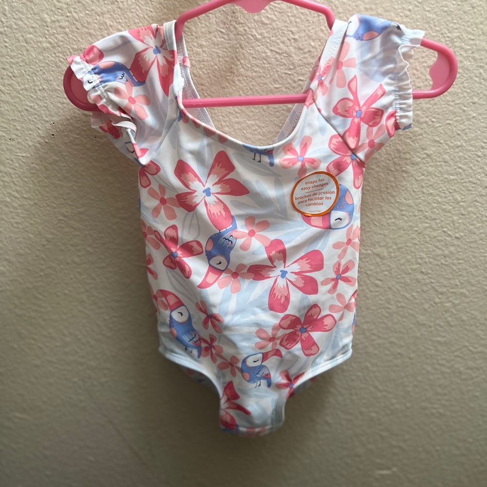 Carters Baby Girl Bathing Suit - 9M